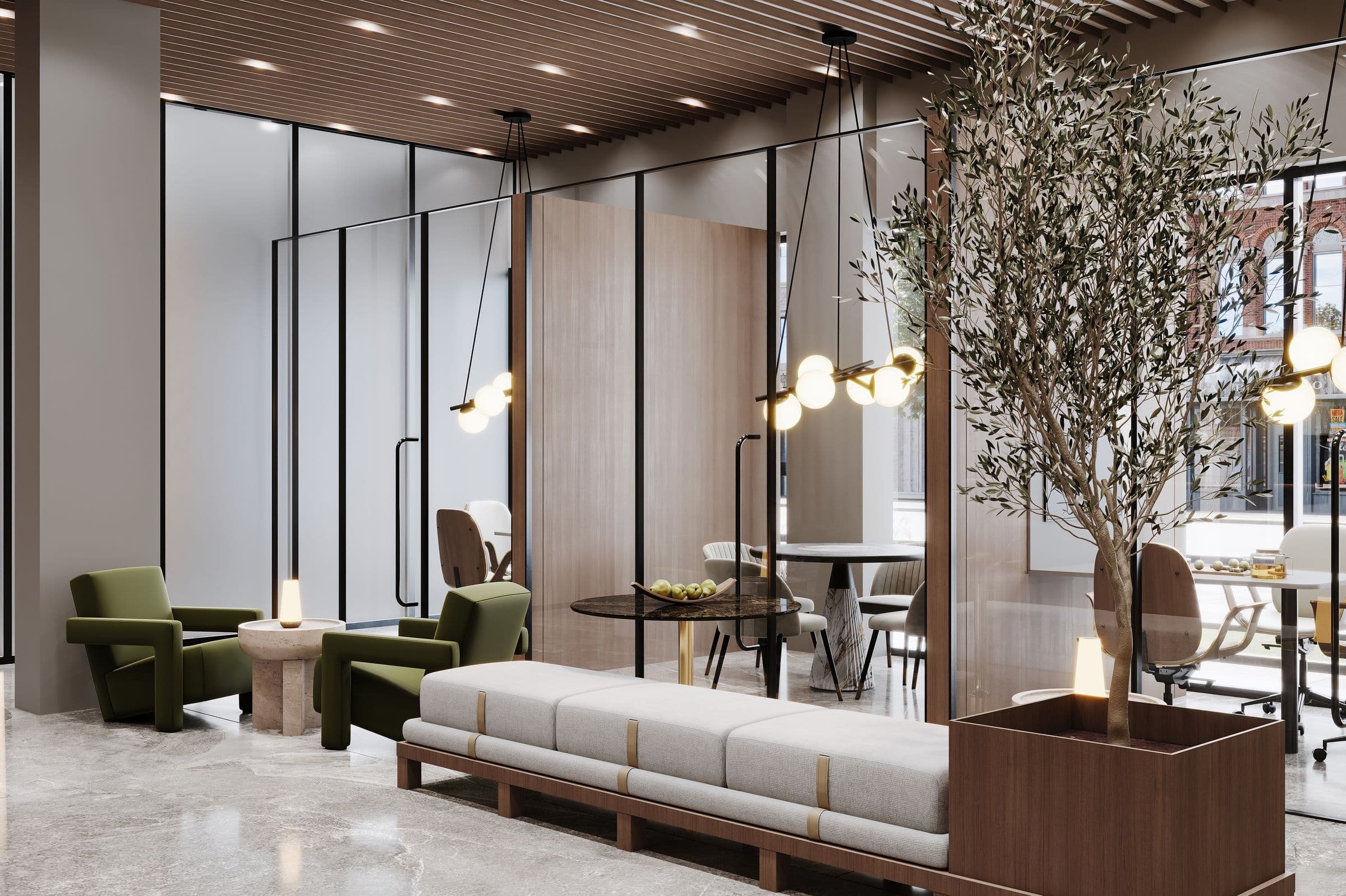 render · meeting rooms